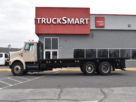 USED 2001 INTERNATIONAL 8100 FLATBED TRUCK #13861-4
