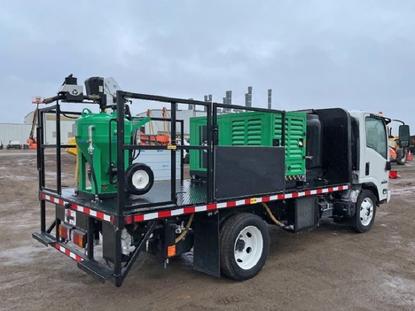 USED 2021 ISUZU NPR_HD FLATBED TRUCK #13866-4