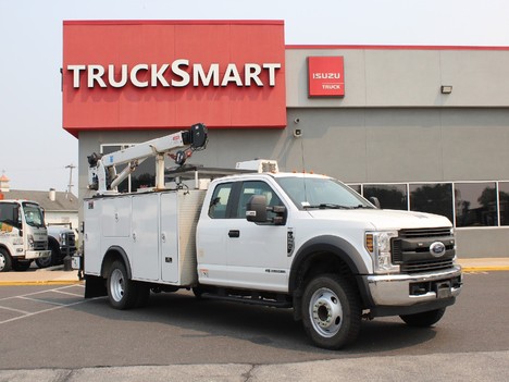 USED 2019 FORD F550 CRANE TRUCK #13883
