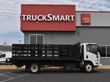 USED 2015 ISUZU NPR-XD FLATBED TRUCK #13895-5