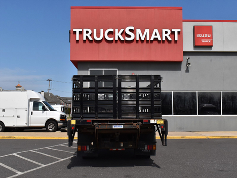 USED 2015 ISUZU NPR-XD FLATBED TRUCK #13895-6