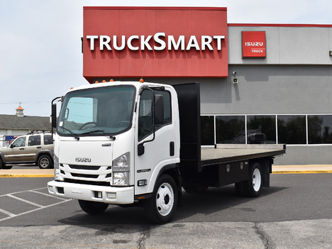 USED 2018 ISUZU NPR-HD FLATBED TRUCK #13927