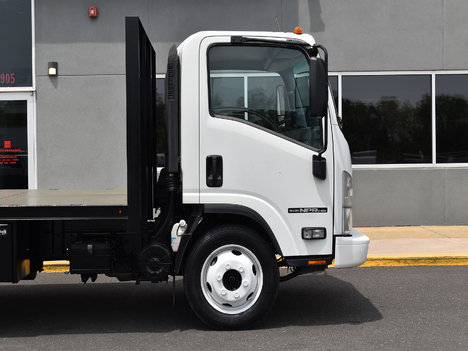 USED 2018 ISUZU NPR-HD STAKE BODY TRUCK #13928-10