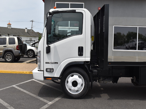 USED 2018 ISUZU NPR-HD STAKE BODY TRUCK #13928-5
