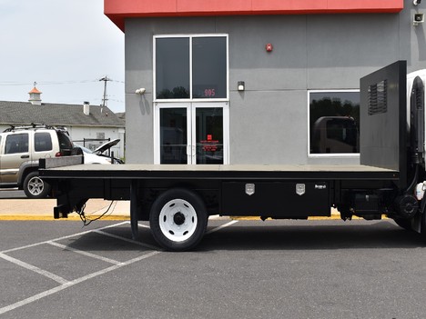 USED 2018 ISUZU NPR-HD STAKE BODY TRUCK #13928-9