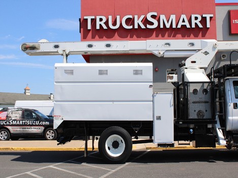 USED 2013 FORD F750 BUCKET BOOM TRUCK #13936-14