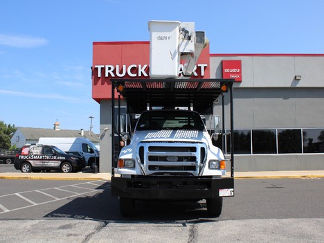 USED 2013 FORD F750 BUCKET BOOM TRUCK #13936-2