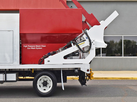 USED 2020 HINO 195 RECYCLING TRUCK #13943-6