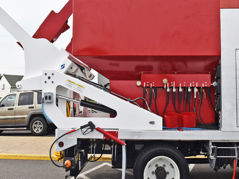 USED 2020 HINO 195 RECYCLING TRUCK #13943-7