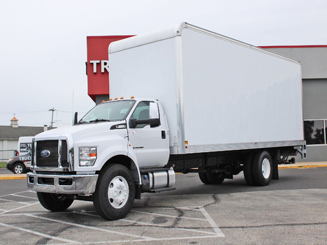 USED 2022 FORD F650 BOX VAN TRUCK #13949