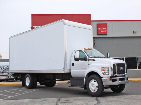 USED 2022 FORD F650 BOX VAN TRUCK #13949-3