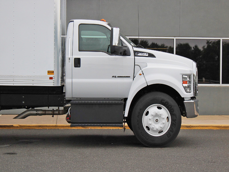 USED 2022 FORD F650 BOX VAN TRUCK #13949-8