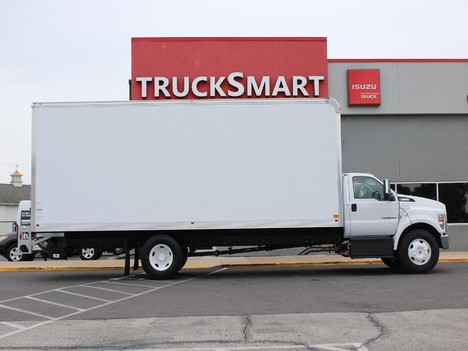 USED 2022 FORD F650 BOX VAN TRUCK #13949-9