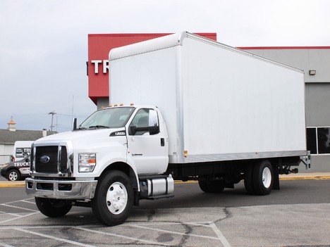 USED 2022 FORD F650 BOX VAN TRUCK #13953
