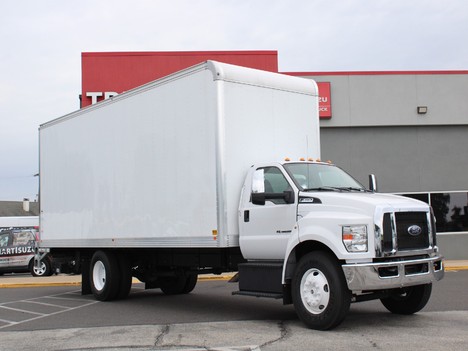 USED 2022 FORD F650 BOX VAN TRUCK #13953-3