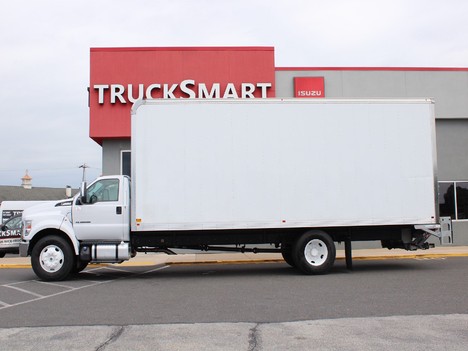 USED 2022 FORD F650 BOX VAN TRUCK #13953-4