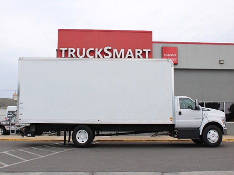 USED 2022 FORD F650 BOX VAN TRUCK #13953-9