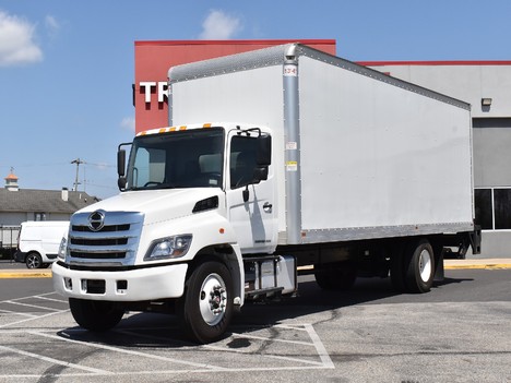 USED 2017 HINO 268A BOX VAN TRUCK #13954