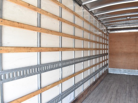 USED 2017 HINO 268A BOX VAN TRUCK #13954-12