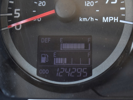 USED 2017 HINO 268A BOX VAN TRUCK #13954-18