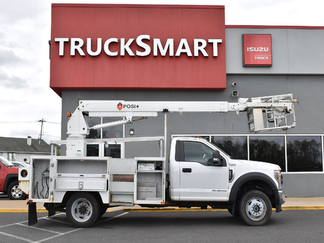 USED 2019 FORD F550 BUCKET BOOM TRUCK #13967-3