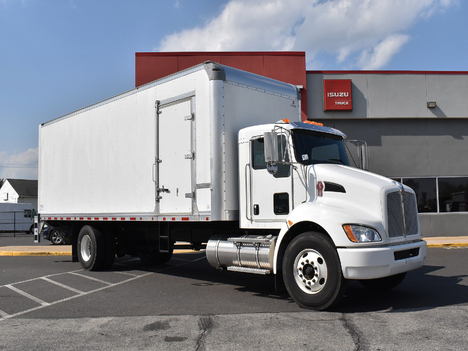 USED 2022 KENWORTH T270 BOX VAN TRUCK #13968