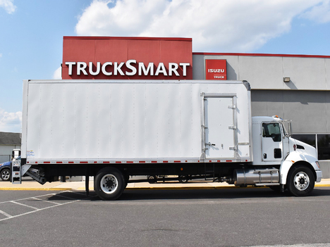USED 2022 KENWORTH T270 BOX VAN TRUCK #13968-10