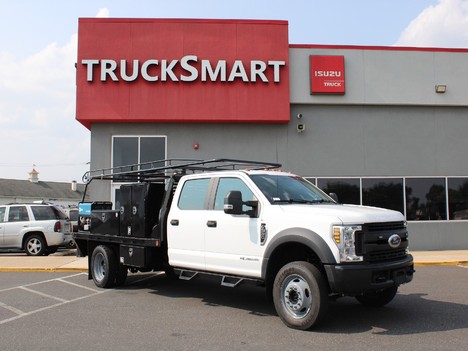 USED 2019 FORD F550 FLATBED TRUCK #13971-1