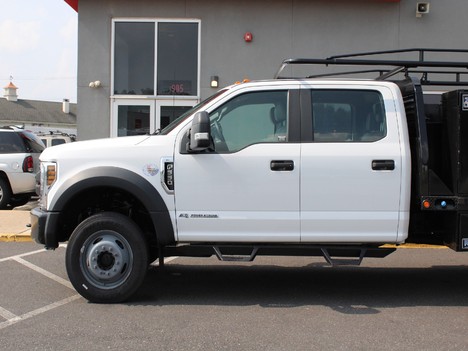 USED 2019 FORD F550 FLATBED TRUCK #13971-10