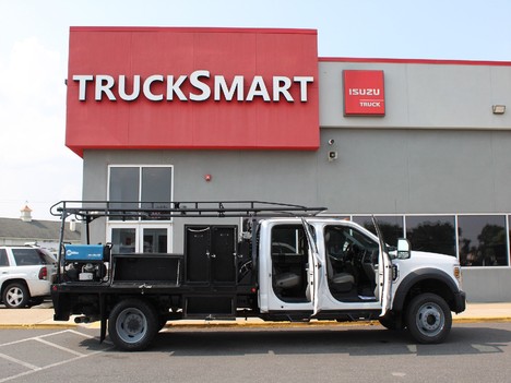 USED 2019 FORD F550 FLATBED TRUCK #13971-5