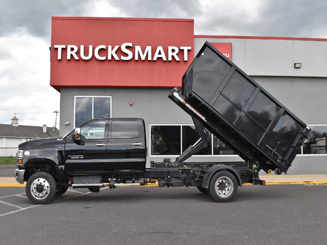 USED 2021 CHEVROLET 6500HD DUMP TRUCK #13977-6