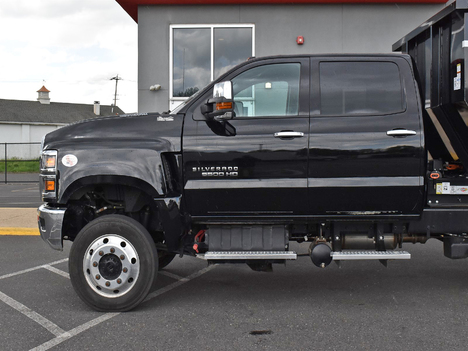 USED 2021 CHEVROLET 6500HD DUMP TRUCK #13977-8