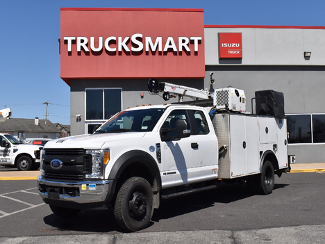 USED 2017 FORD F550 CRANE TRUCK #13986-3
