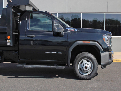 USED 2022 GMC 3500HD DUMP TRUCK #13988-12