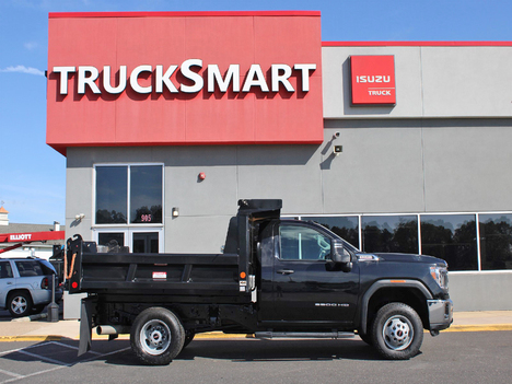 USED 2022 GMC 3500HD DUMP TRUCK #13988-13