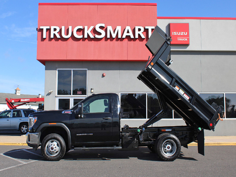 USED 2022 GMC 3500HD DUMP TRUCK #13988-6