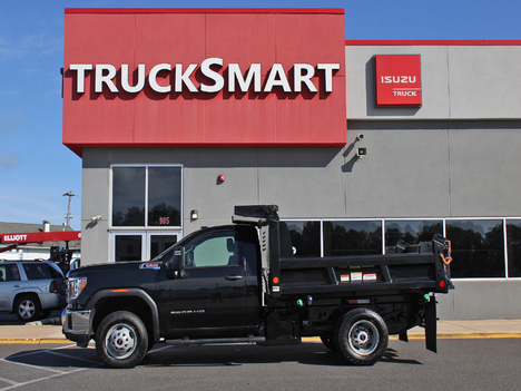 USED 2022 GMC 3500HD DUMP TRUCK #13988-7