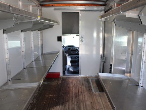 USED 2021 FORD E350 CUTAWAY CUBE TRUCK #13997-12