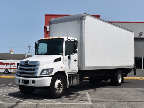USED 2020 HINO 268 BOX VAN TRUCK #13998