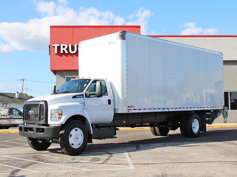 USED 2022 FORD F650 BOX VAN TRUCK #14000