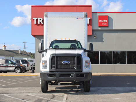 USED 2022 FORD F650 BOX VAN TRUCK #14000-2