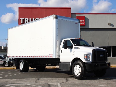 USED 2022 FORD F650 BOX VAN TRUCK #14000-3