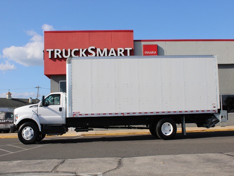 USED 2022 FORD F650 BOX VAN TRUCK #14000-4