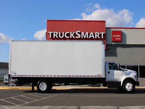 USED 2022 FORD F650 BOX VAN TRUCK #14000-9