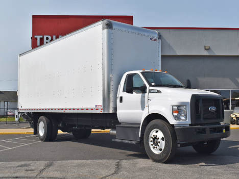 USED 2022 FORD F650 BOX VAN TRUCK #14001-3