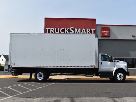 USED 2022 FORD F650 BOX VAN TRUCK #14001-9