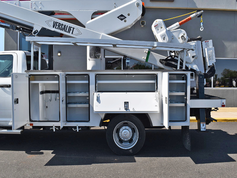 USED 2022 RAM 5500 BUCKET BOOM TRUCK #14004-10