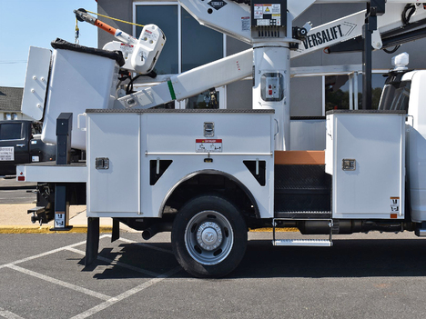 USED 2022 RAM 5500 BUCKET BOOM TRUCK #14004-13