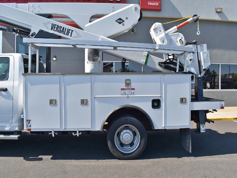 USED 2022 RAM 5500 BUCKET BOOM TRUCK #14004-9