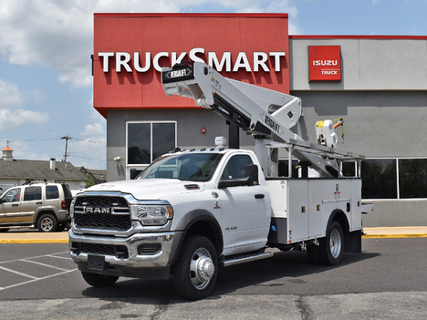 USED 2022 RAM 5500 BUCKET BOOM TRUCK #14006